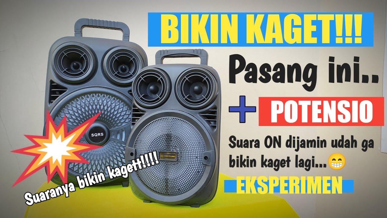 BIKIN KAGET!!! SUARA DARI SPEAKER KIMISO