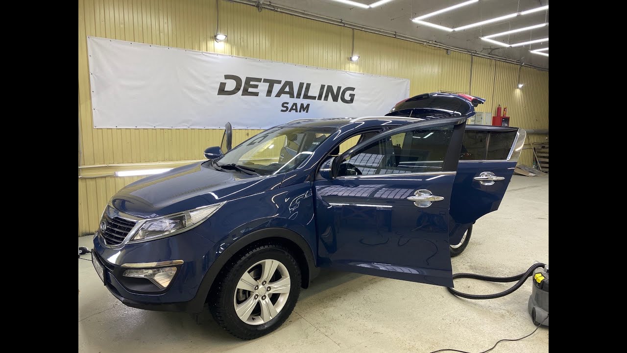DETEILING SAM В КЕМЕРОВО. Химчистка салона Kia Sportage