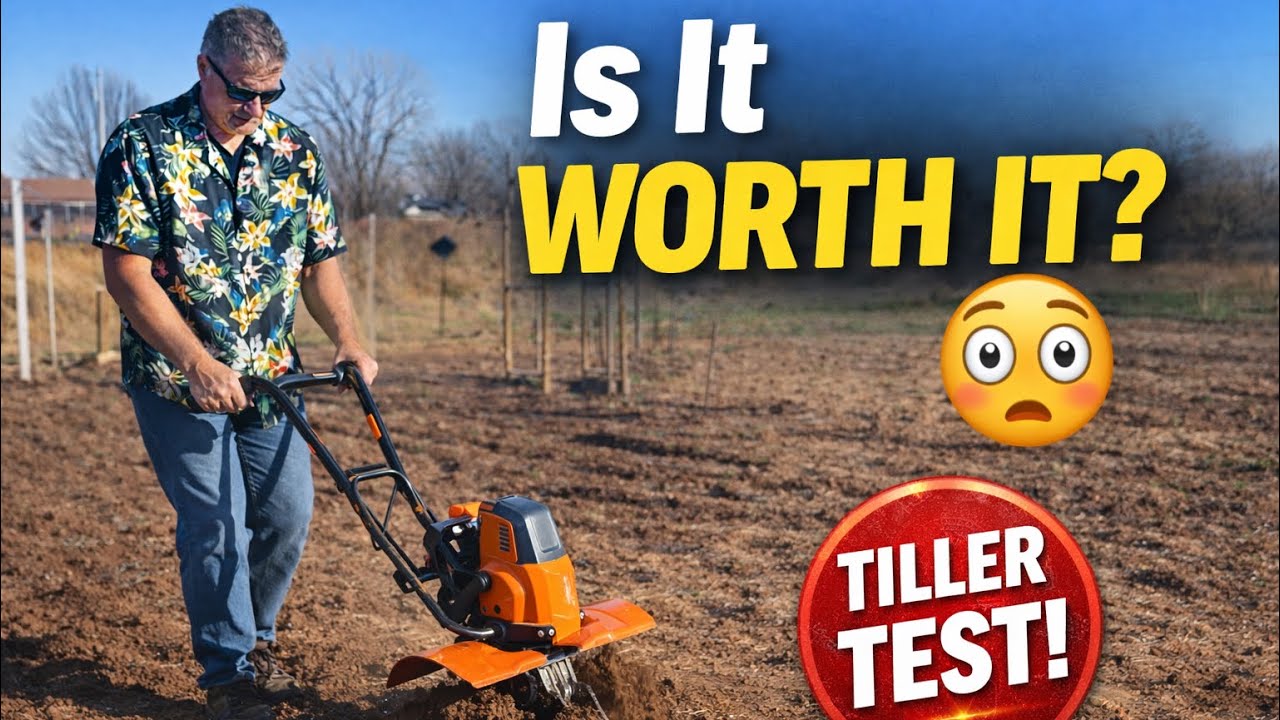 Dovaman Electric Tiller Review | Tested in REAL Garden Soil