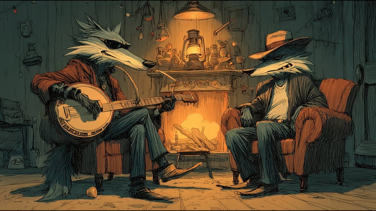 DEEP Southern DELTA Blues — Dim Lamps, Wooden Chairs & Quiet Hours