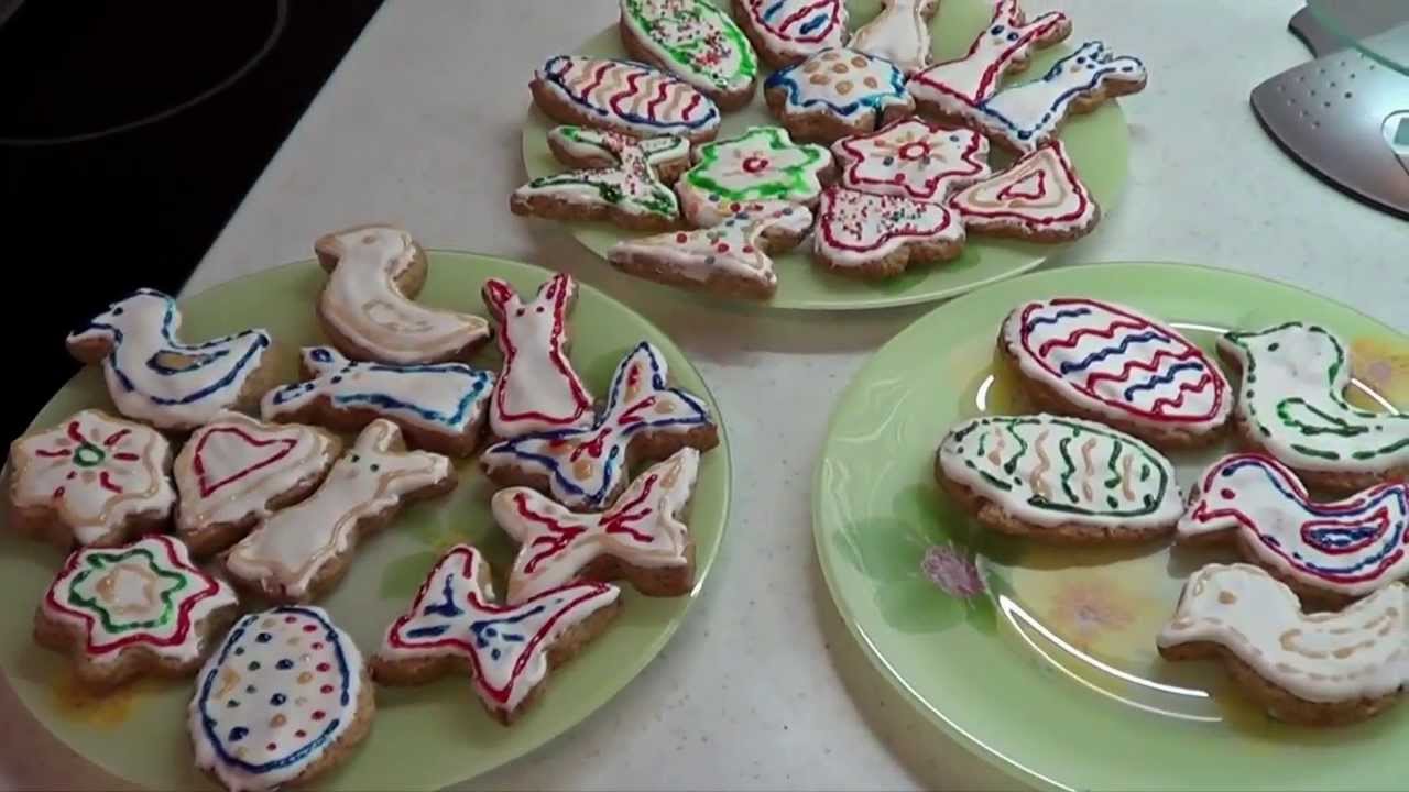 Пасха. Вкусное пасхальное печенье.