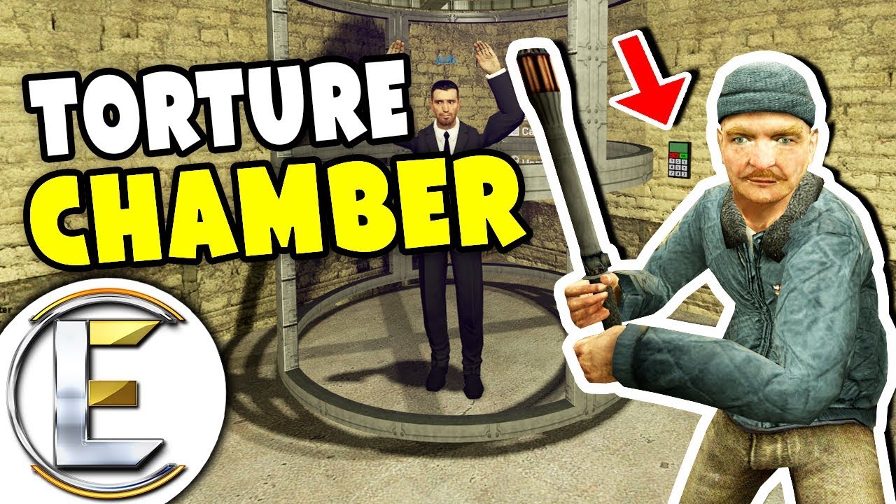 KIDNAPPERS TORTURE CHAMBER - Gmod DarkRP (Make Them Drop 10,000 Dollars And Make Them Scream)