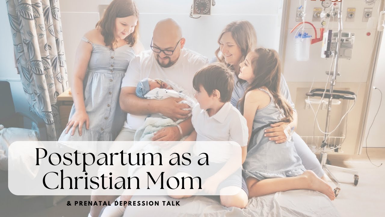 Trusting God in Postpartum for the Christian Moms & Prenatal Depression Talk