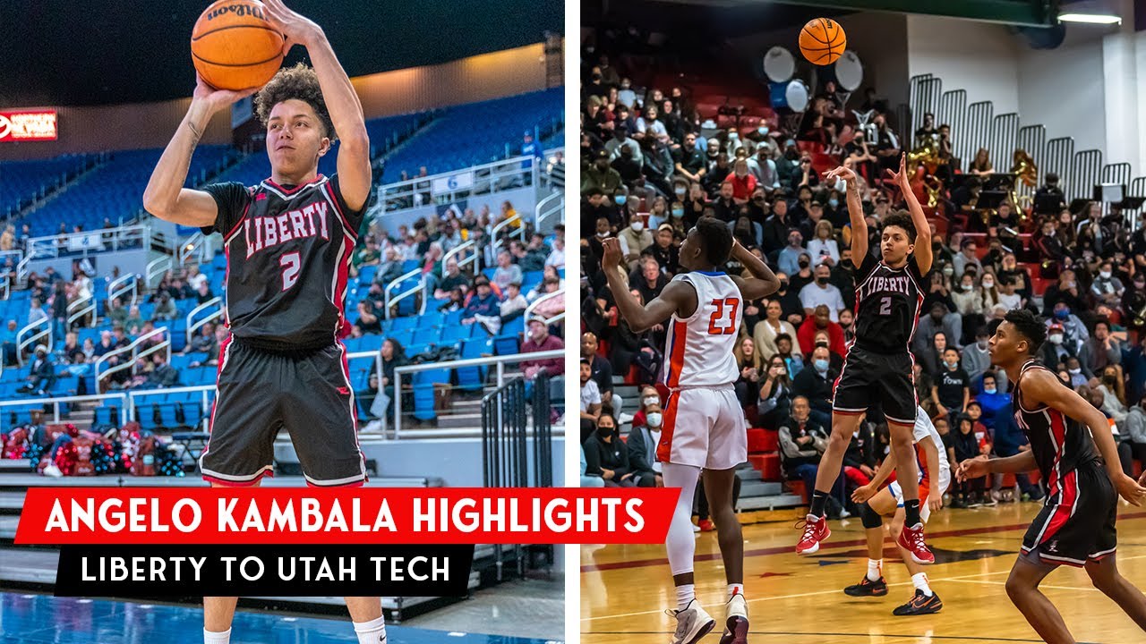 Angelo Kambala - 2022 High School Highlights - Liberty High School