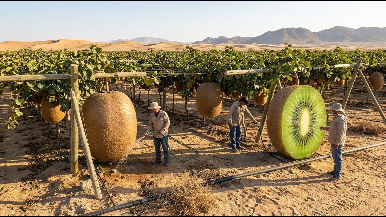 Unbelievable! They Tried Growing Kiwi In The Desert – What Happened Shocked Everyone