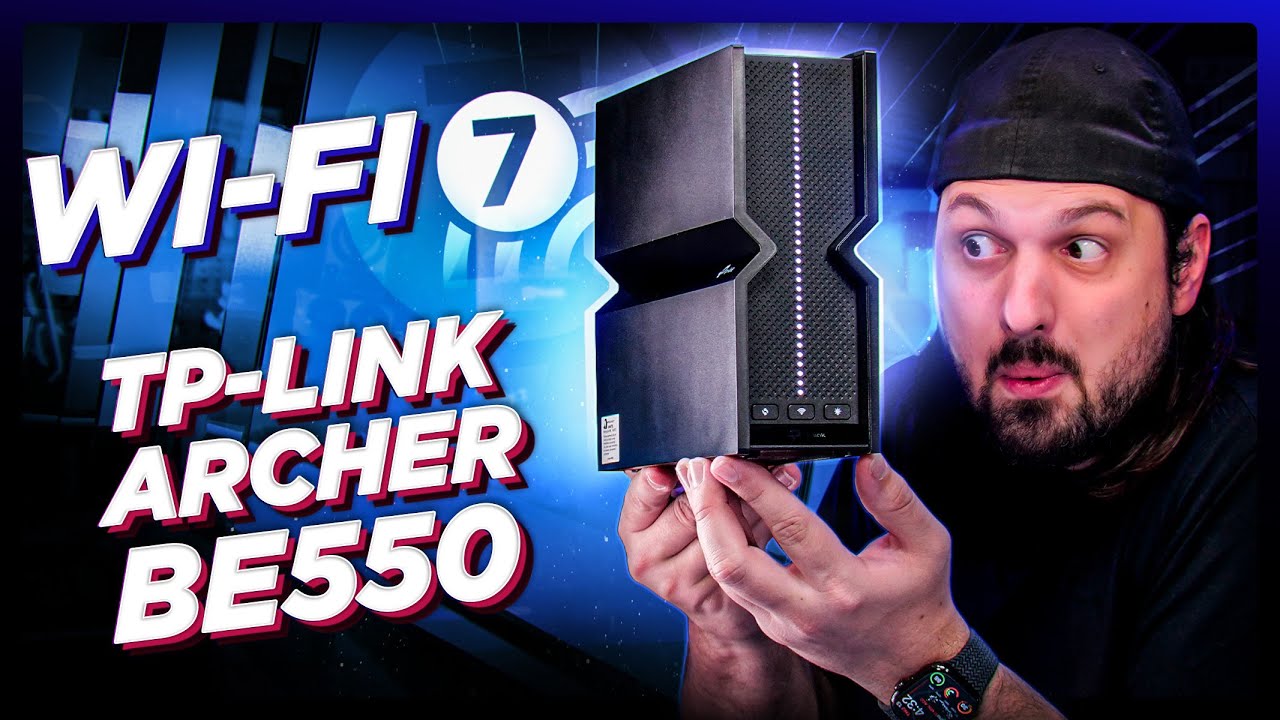 O nosso PRIMEIRO ROTEADOR com WiFi 7: Archer BE550!