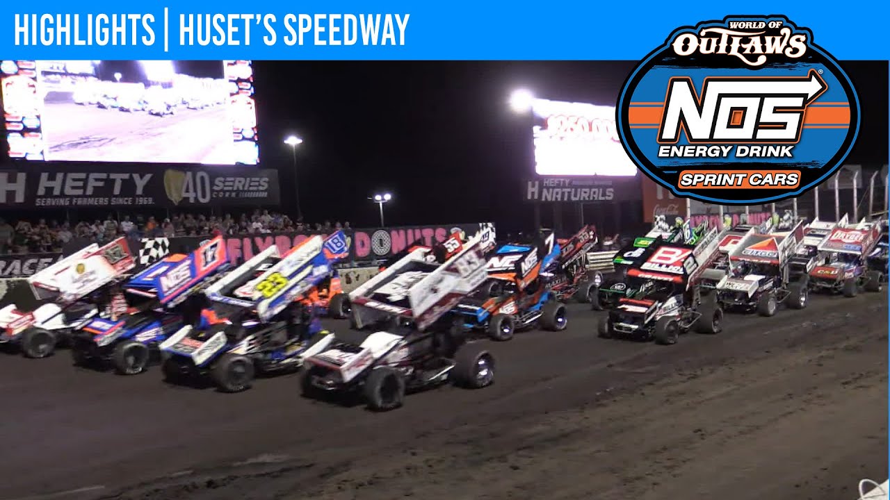 World of Outlaws NOS Energy Drink Sprint Cars | Huset’s Speedway | June 21, 2025 | HIGHLIGHTS