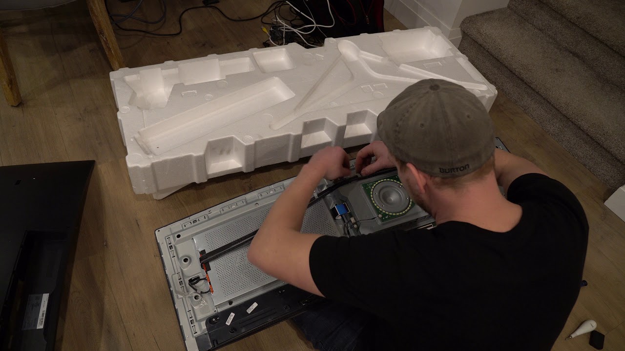 HOW TO TAKING APART SAMSUNG ULTRA WIDE MONITOR TO CHANGE OR REPAIR COMPONENTS