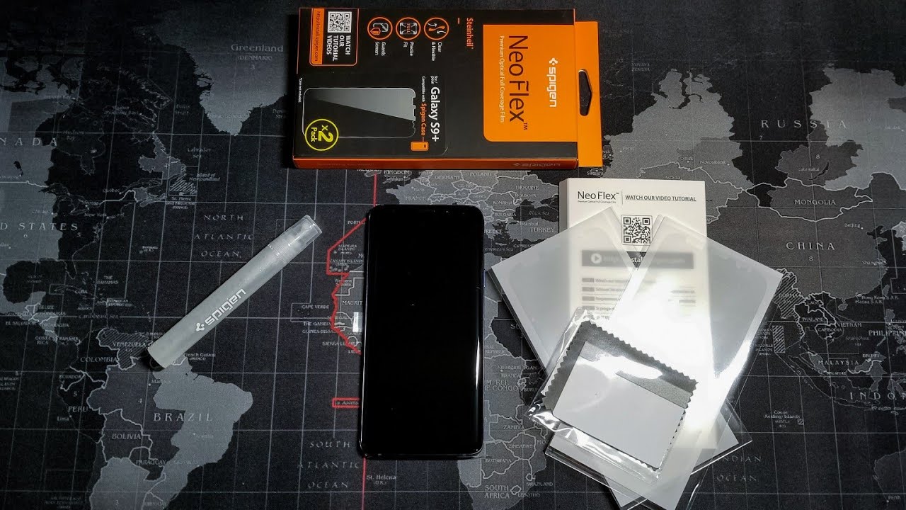 Spigen NeoFlex Installation and Review for the Galaxy S9+ in 4K!