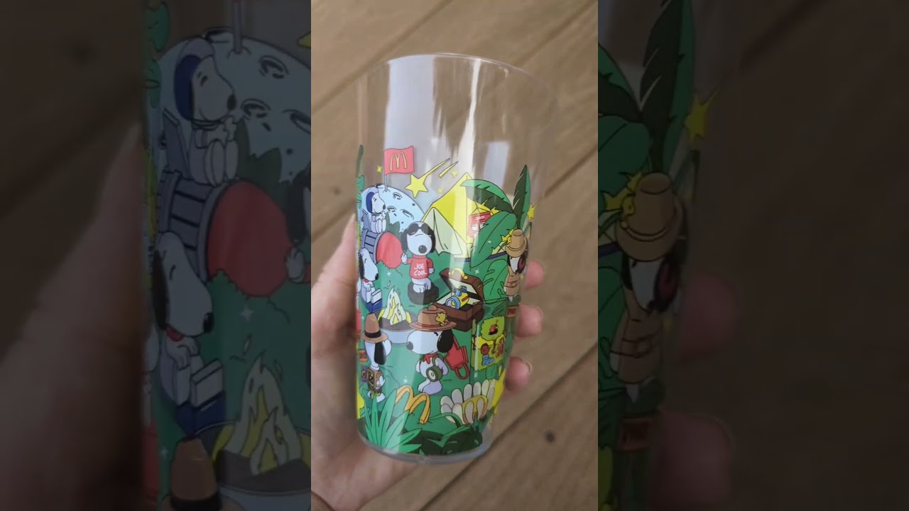 New McDonald's collector cups #mcdonaldstoys #mcdonaldscollector #mcdonaldscup #unbagging