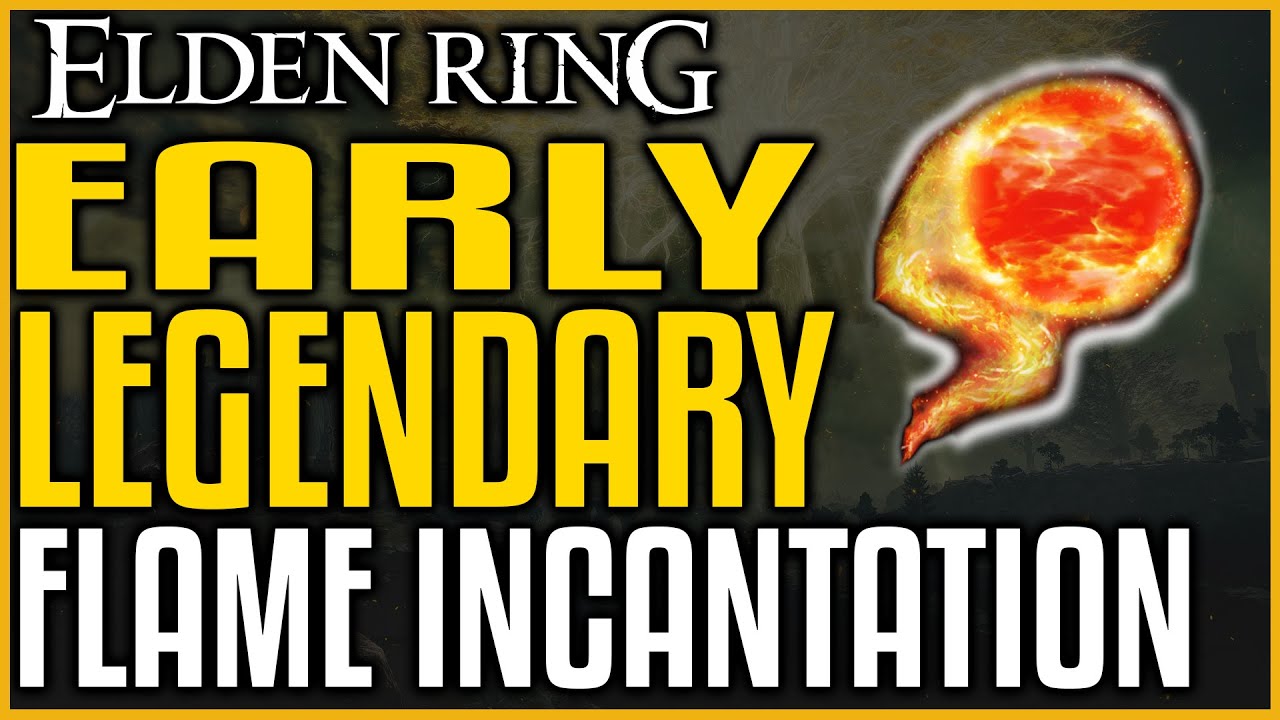 Elden Ring LEGENDARY INCANTATION Early Game | Flame of the Fell God Location