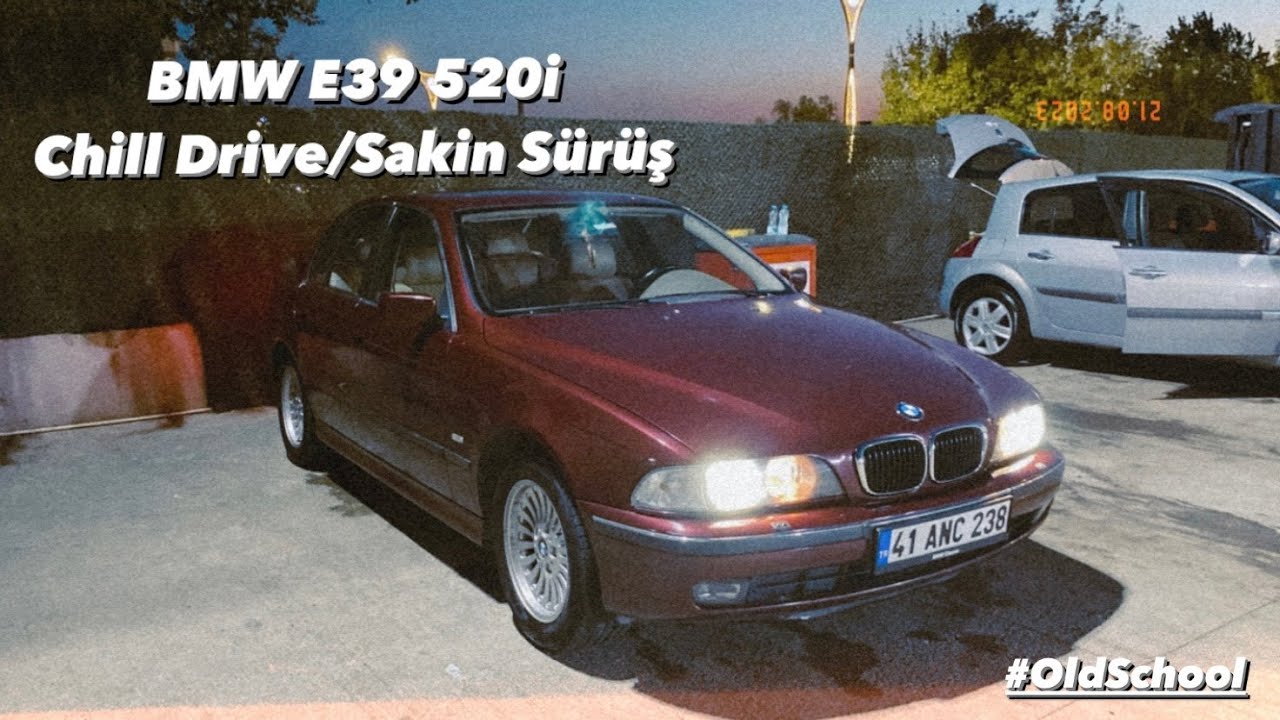 BMW E39 520i Kocaeli Şehir İçi Sürüş | Chill Drive | Nostalji :)