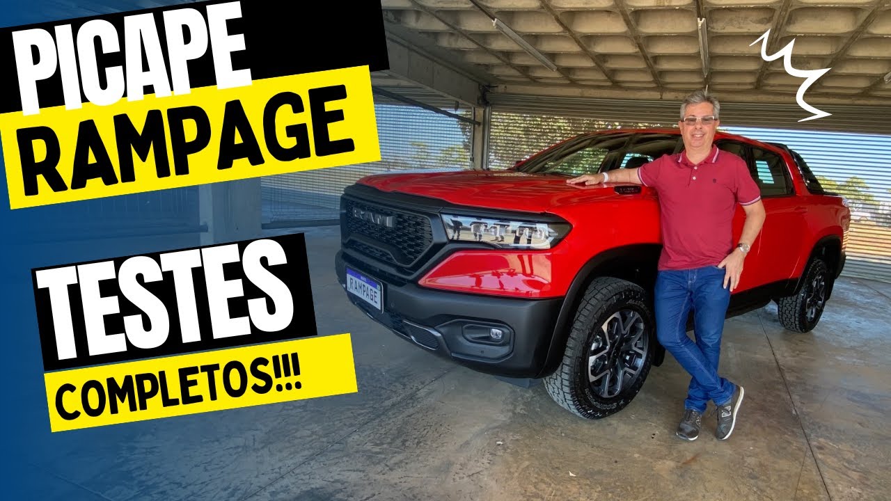 RAMPAGE: TESTES NA NOVA PICAPE RAM