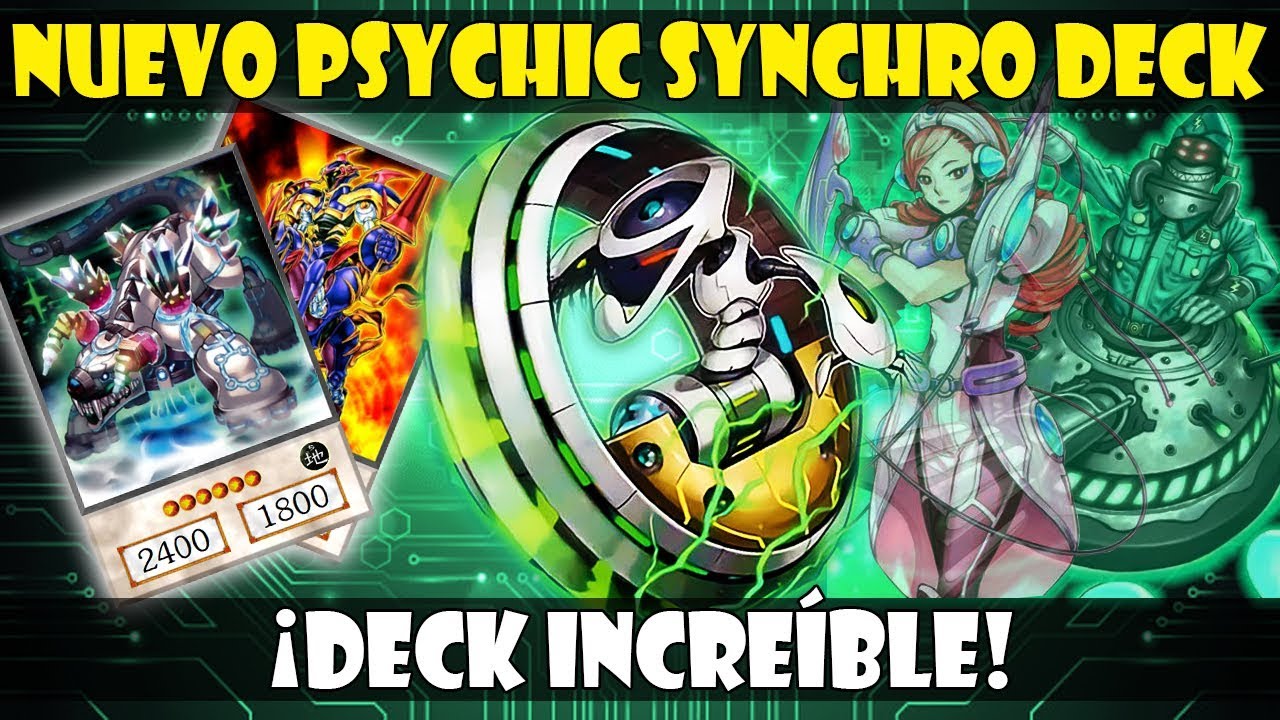 *NUEVO* PSYCHIC/PS&Iacute;QUICO SYNCHRO DECK | &iquest;&iexcl;PODEROSO Y COMPETITIVO!? - DUEL LINKS