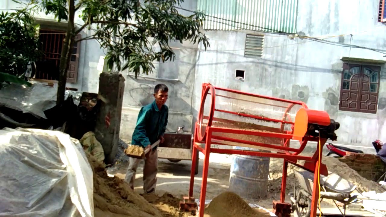 Máy sàng cát đời mới