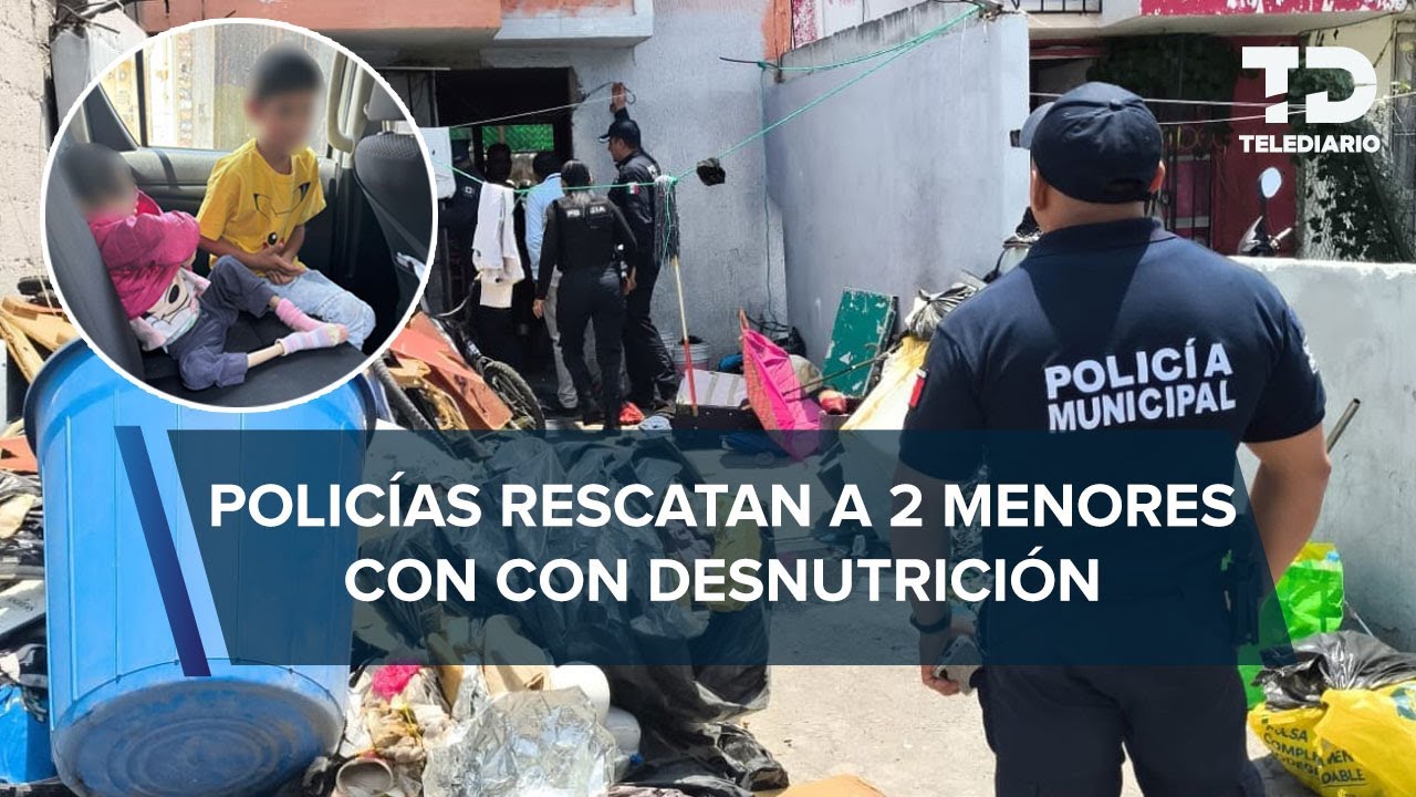 Menores con severa desnutrición quedan bajo resguardo de autoridades en Ecatepec