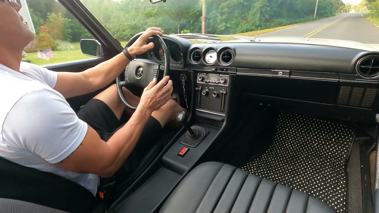 1973 Mercedes-Benz 350SL European 4-Speed Manual Morning Drive 9/14/21