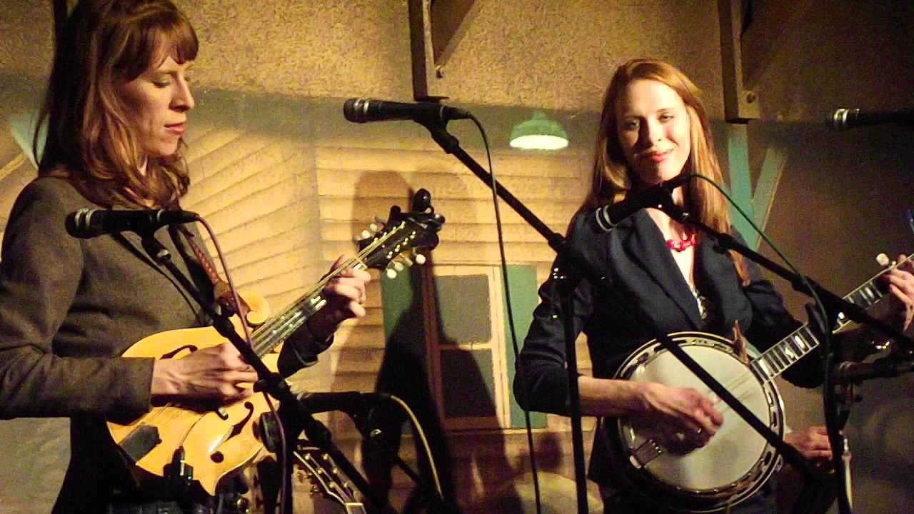Penny Lea & Katy Lou Clark  of The Purple hulls   Old Joe Clark  February 20 2014