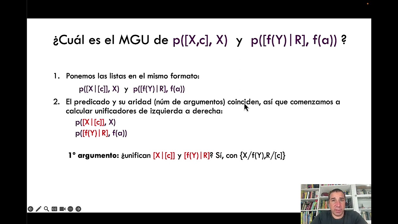El Unificador Más General (MGU) |  | UPV