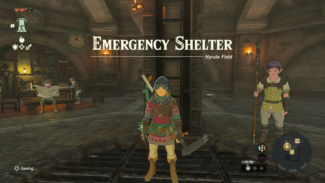 Legend of Zelda Tears of the Kingdom Emergency Shelter Walkthrough (4K)