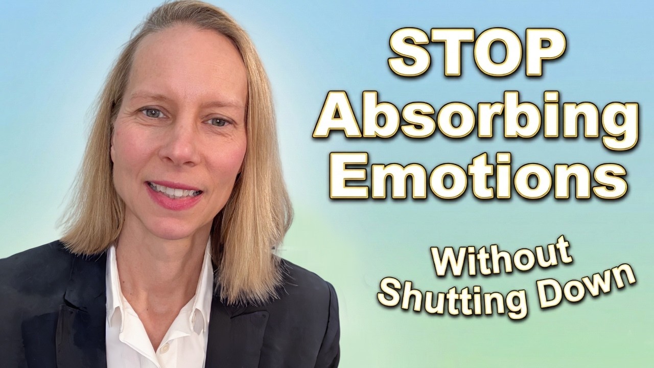 Why You Can't Stop Absorbing Others' Emotions (And How to Disconnect Without Shutting Down)