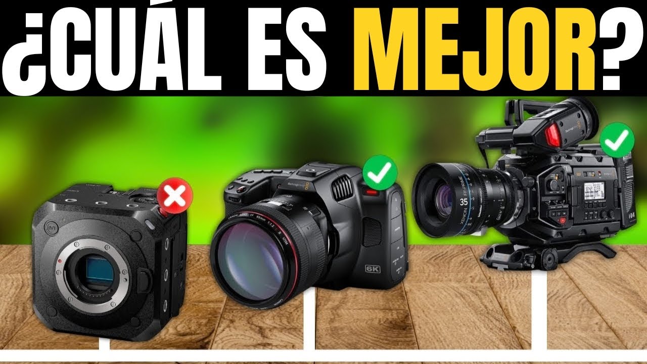 Las Mejores Cámaras de Cine Digital por Calidad-Precio de 2026 [NO Compres una Antes de Ver Esto]