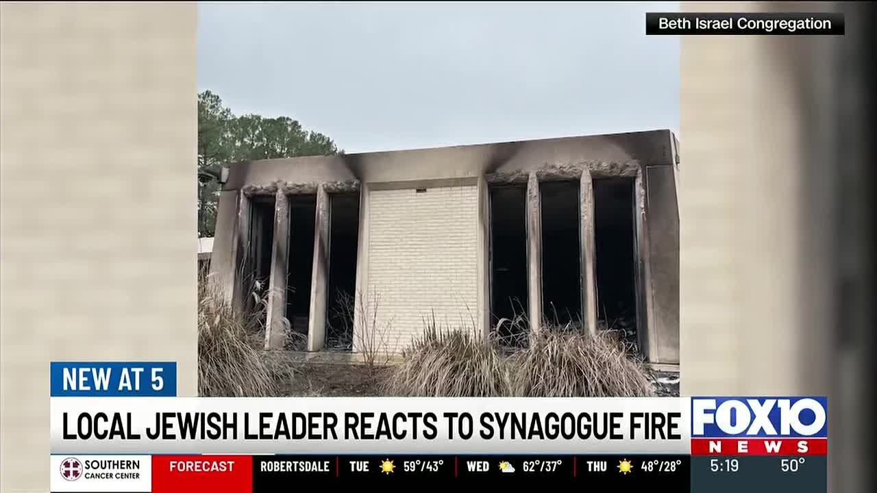 Local Jewish leader reflects on family items destroyed in MS synagogue fire