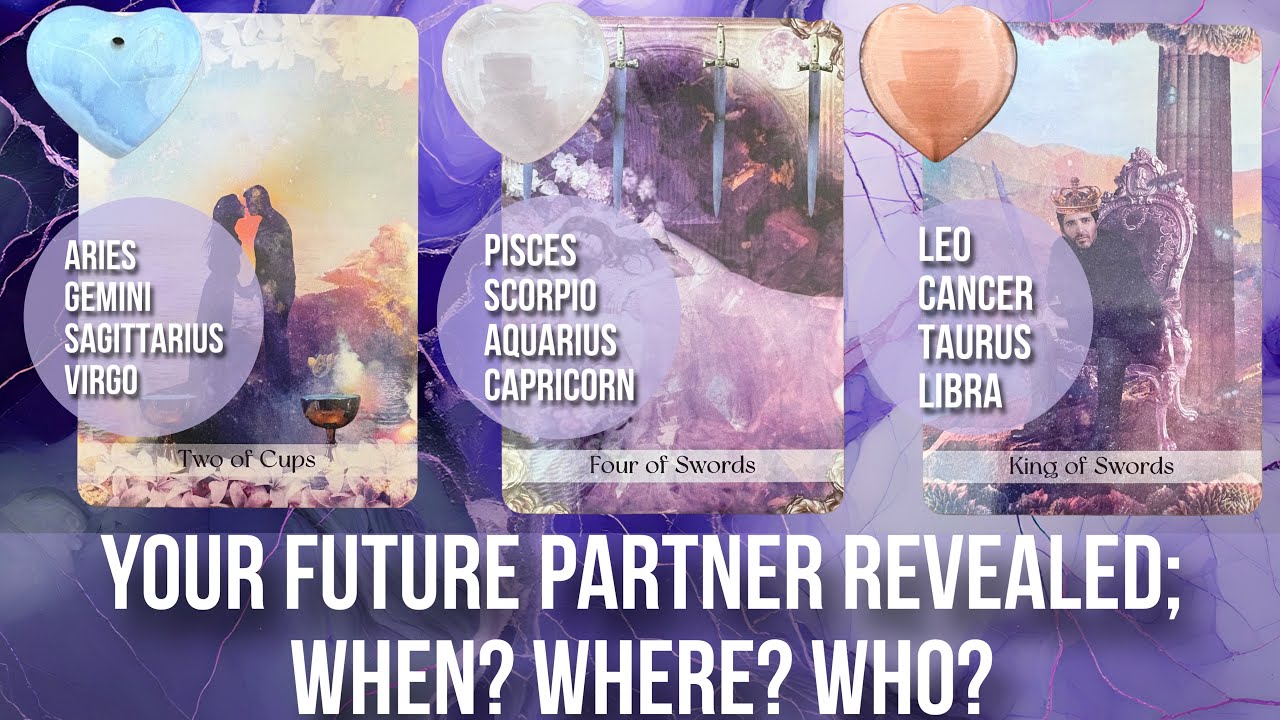 Your Future Partner Revealed; When? Where? Who?💍👀🔮- Pick A Card Tarot Reading