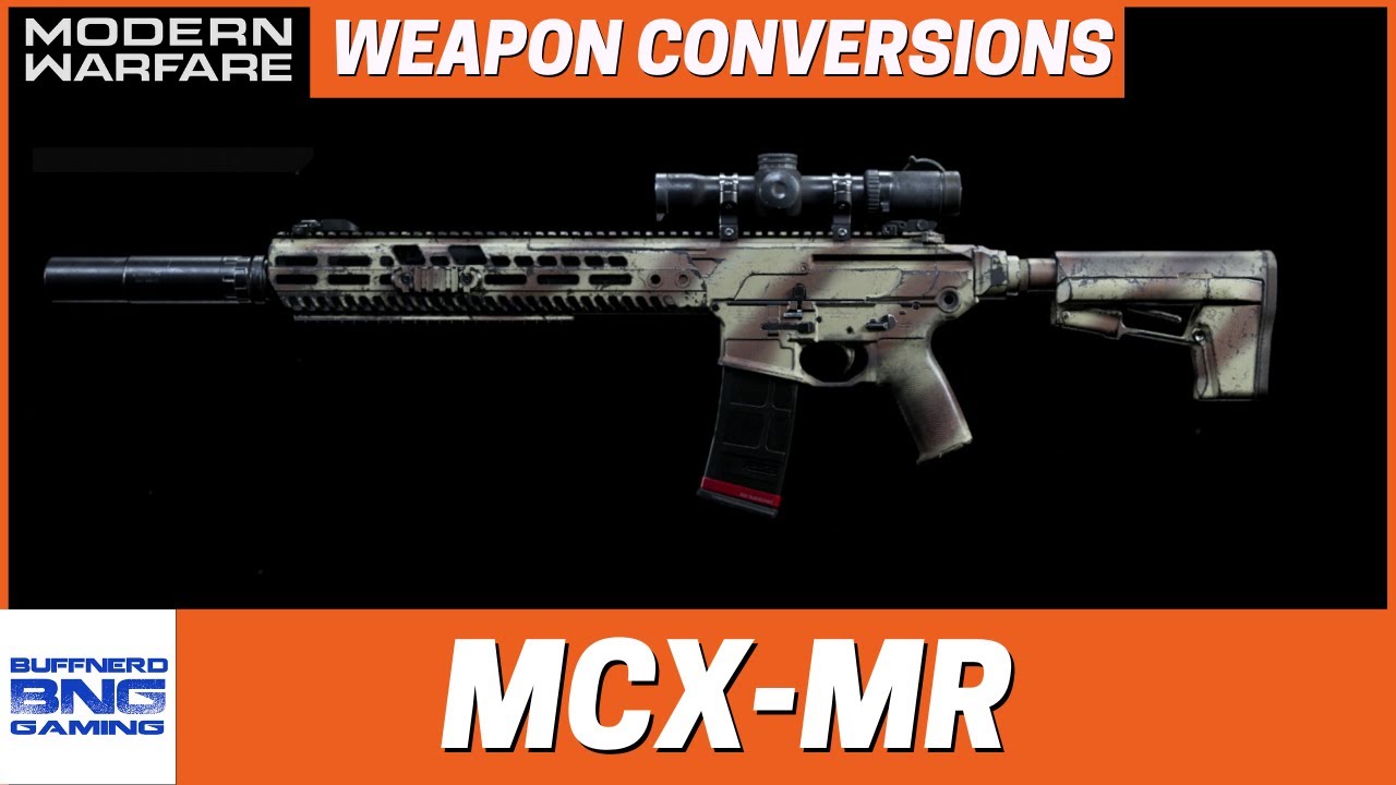 MCX-MR Weapon Conversions - Call Of Duty Modern Warfare