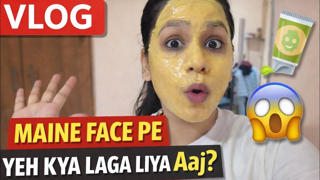 Aaj face Par Yeh Kya laga Liya?😂