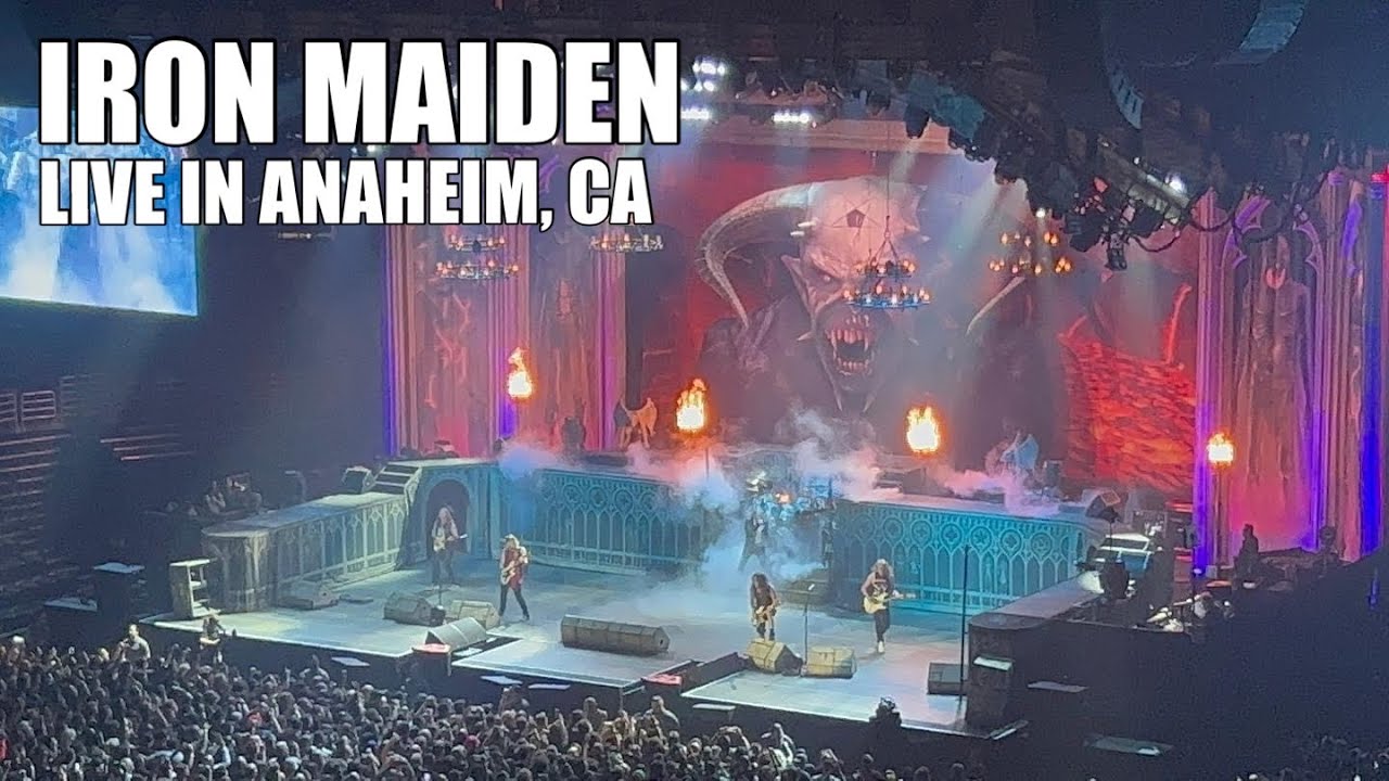 IRON MAIDEN - LEGACY OF THE BEAST 2022 LIVE IN ANAHEIM, CA - 9/21/22 (FULL SET!)