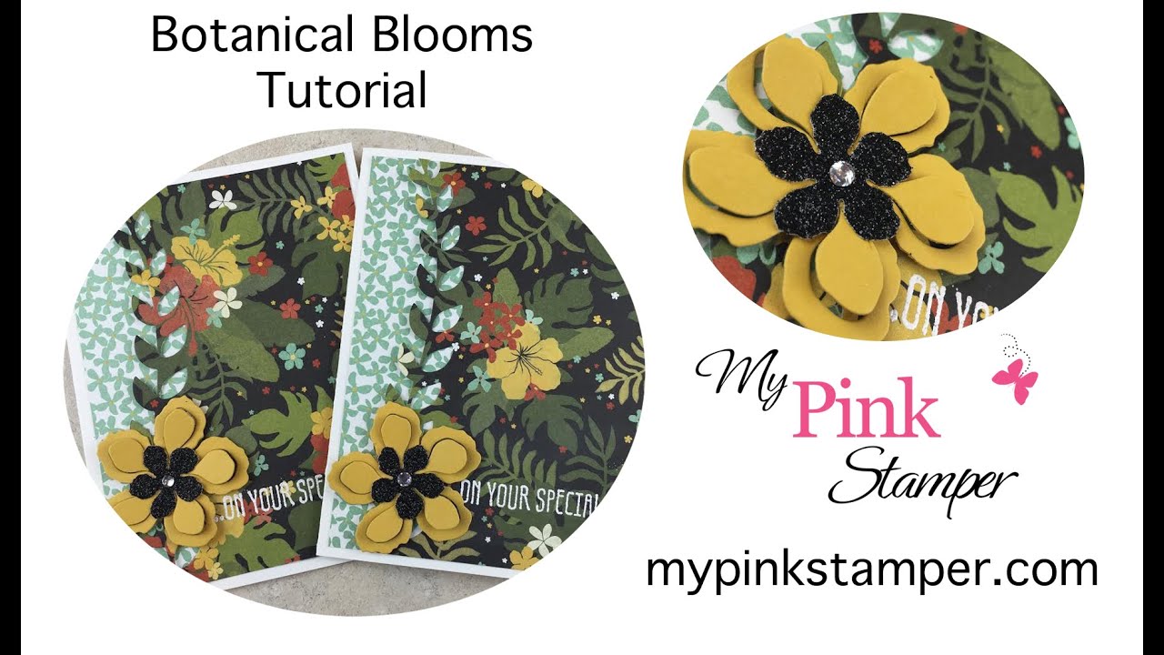 Stampin' Up!'s Botanical Blooms Embossed Card Episode 436