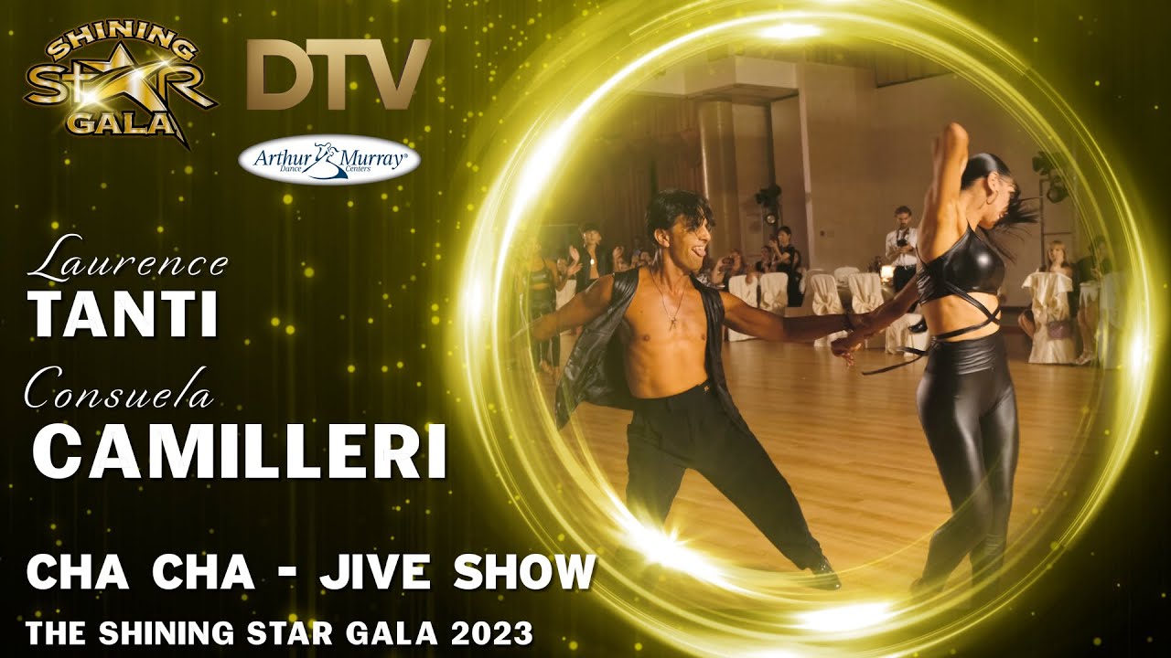 Laurence Tanti & Consuela Camilleri - SHINING STAR GALA 2023 - Cha Cha Cha - Jive SHOWCASE