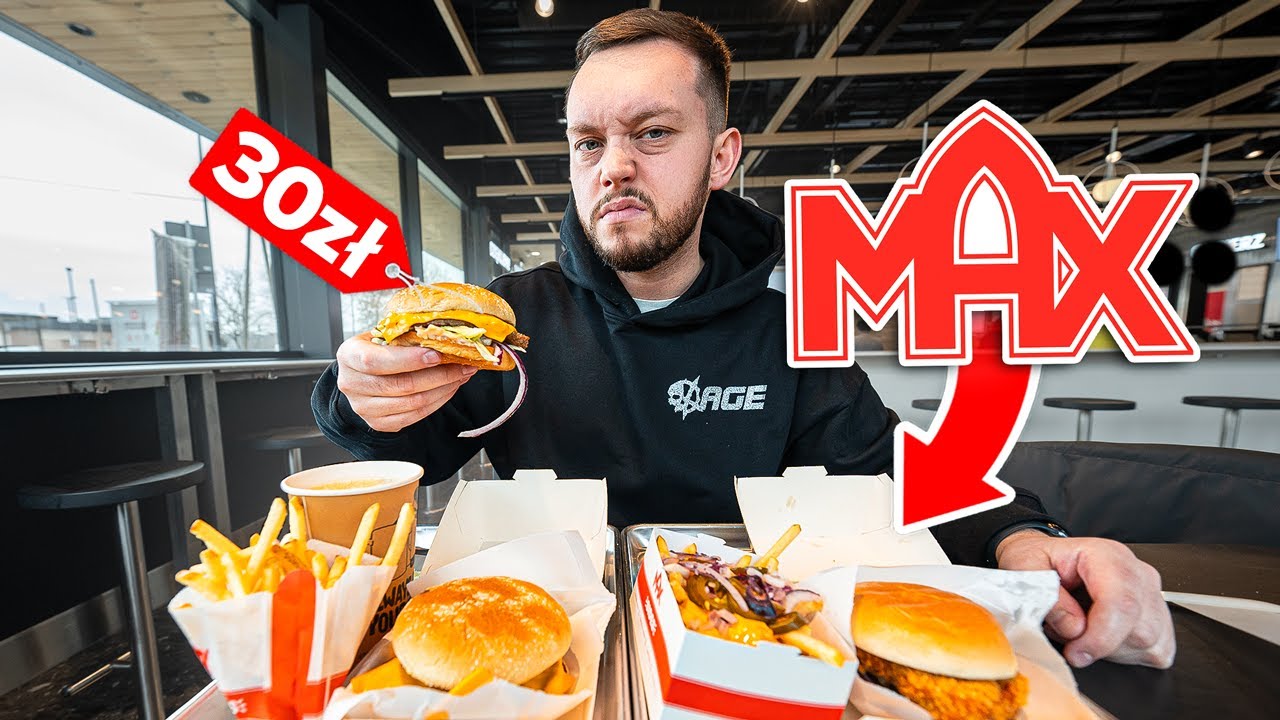 Czy MAX BURGERS to NAJGORSZY FAST FOOD?