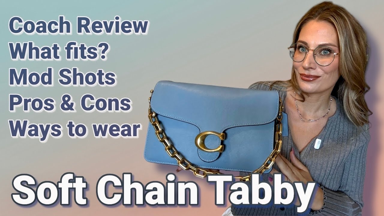 Обзор блузки Coach Chain Shoulder Tabby в цвете Bluebell 💙 Как сидит, фотографии в процессе носки...