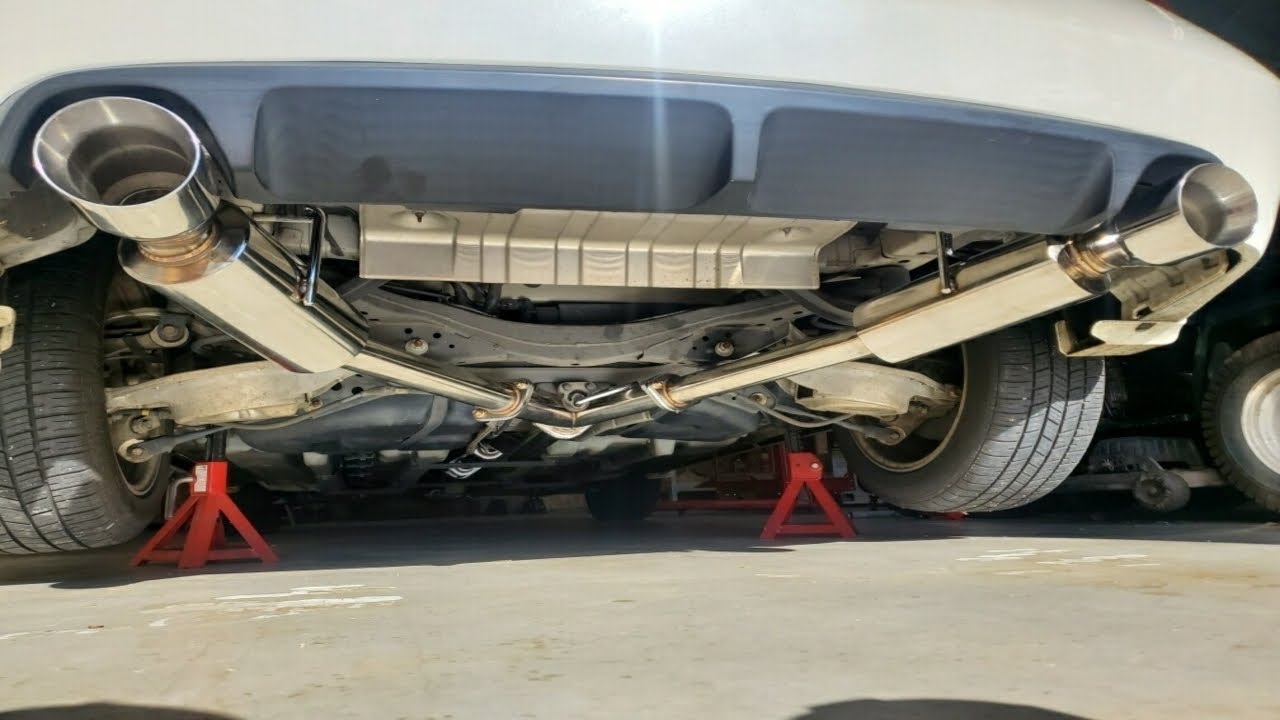 Installing Top Speed Pro 1 Exhaust On a 2008 Altima Coupe 3.5