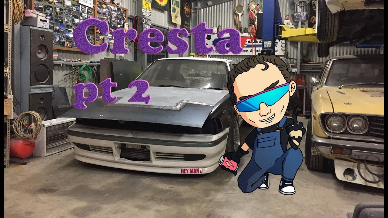 Layin some steel - cresta pt2