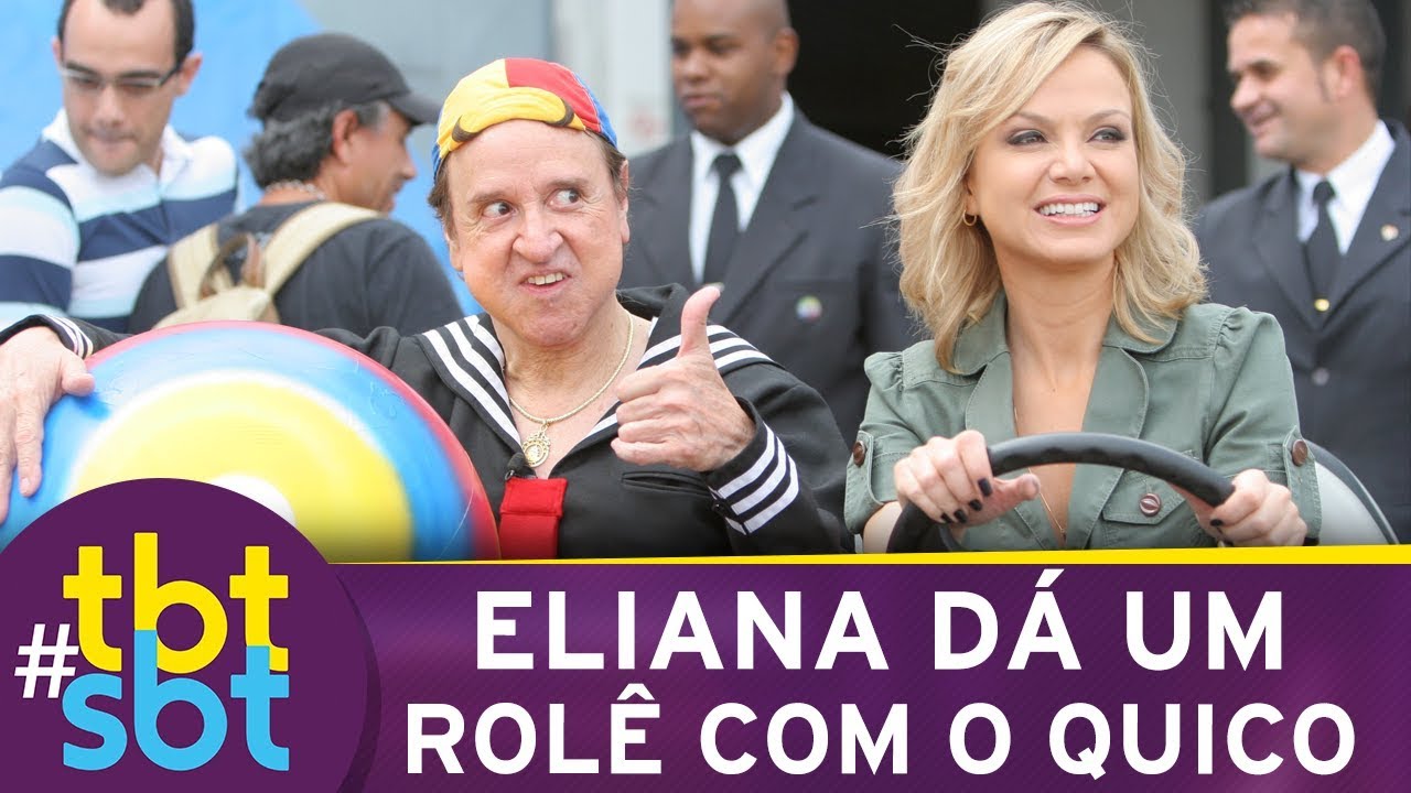 Eliana dá um rolê com o Quico pelo SBT | tbtSBT