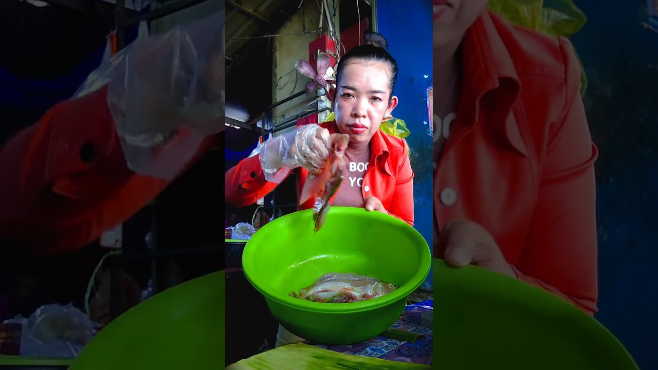 ត្រីខ្មាន់ប្រឡាក់ #cooking #receipe #food #savorycooking