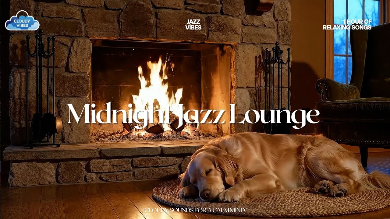 Midnight Jazz Lounge | Smooth Sounds for Calm & Focus 🌙