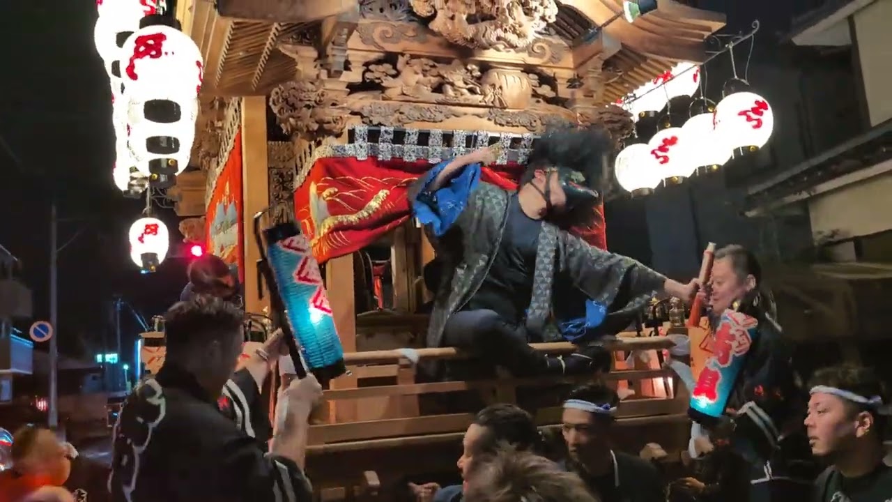 2024.10.06 府八幡宮祭典 旧綿善交差点