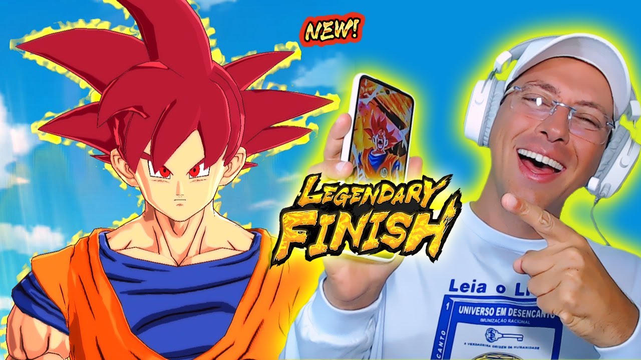 É HORA DE JOGAR COM O GOKU DEUS SUPER SAYAJIN LF NO DRAGON BALL LEGENDS! ESPEREI ANOS POR ISSO!