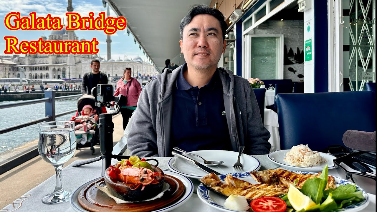 The Best Fish Restaurants In Istanbul/Galata Bridge #türkiye