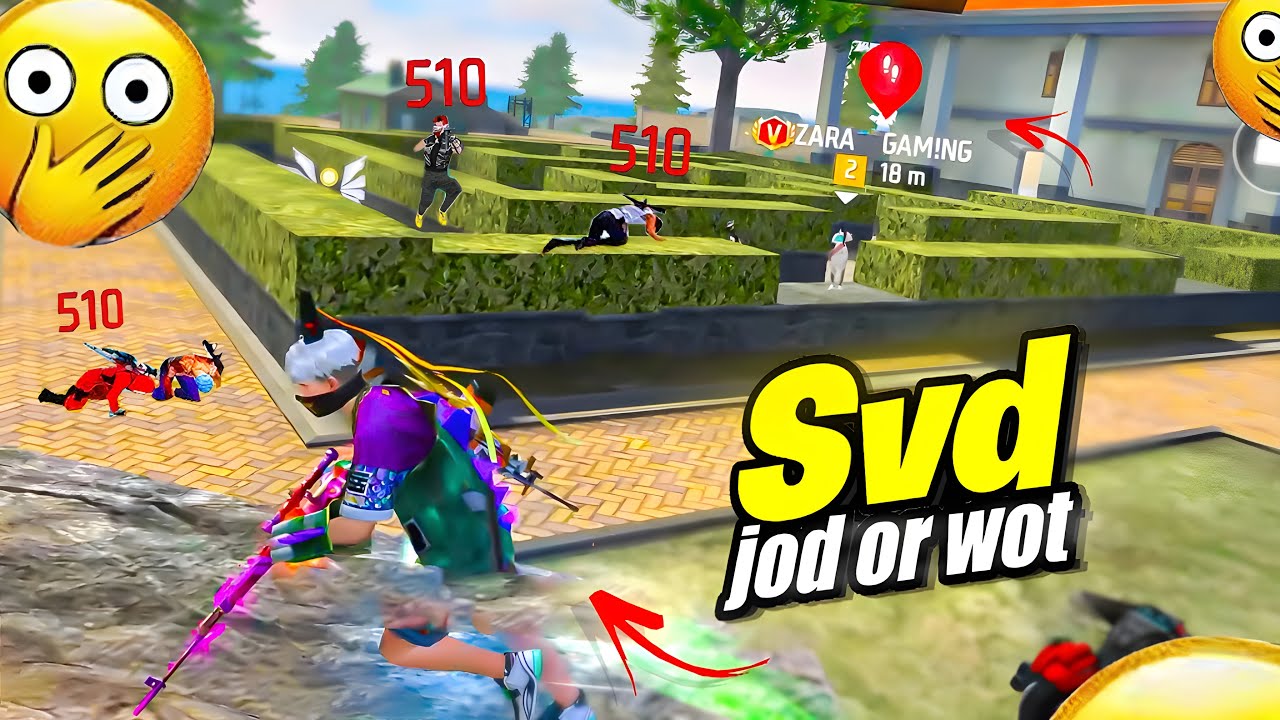 SVD Jod Or Wot ? Free Fire