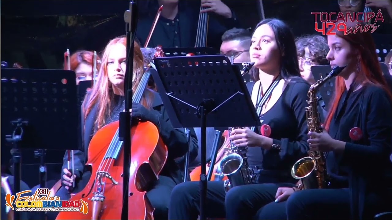 Triptico Caribe, Banda Sinfónica Juvenil de la Red en Tocancipá.