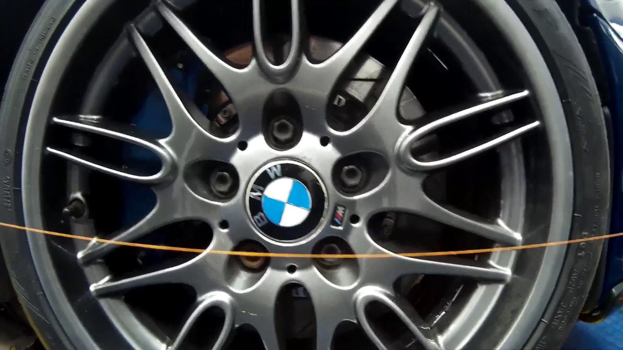 How To Guide DIY BMW E39 M5 Wheel Alignment Suspension and Steering Geometry Set Up and Adjustment