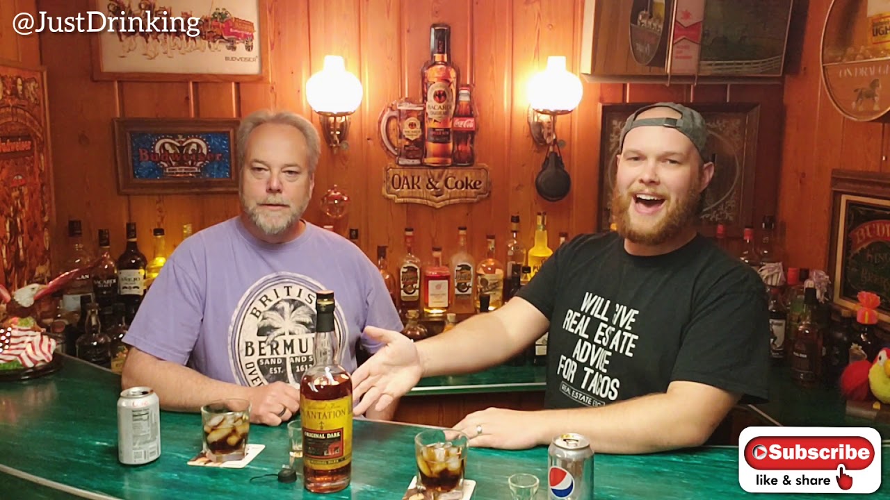 Plantation Original Dark Rum Review- Just Drinking- Roger & Robert