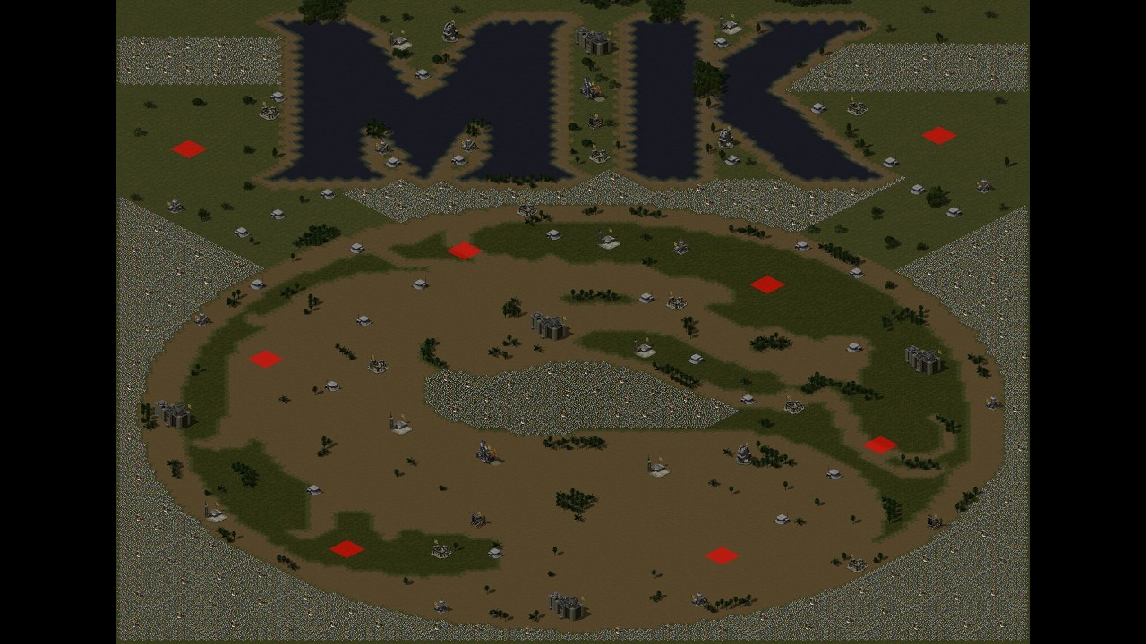 Red Alert 2 Yuri Revenge Superweapon Mode-America 1 VS 7 Brutal AI(Extra Hard)Mortal Kombat Logo HD