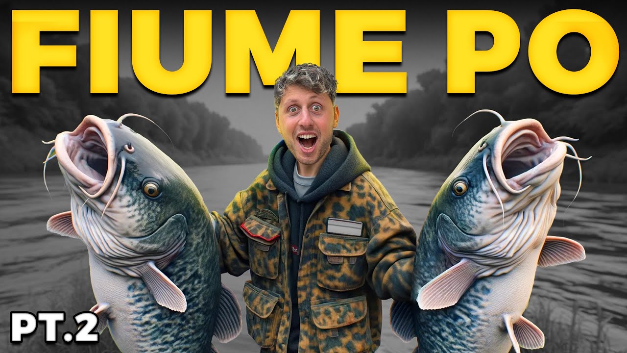 Vado a CACCIA DI MOSTRI sul Fiume Po' e CATTURO 2 Siluri! Pt.2