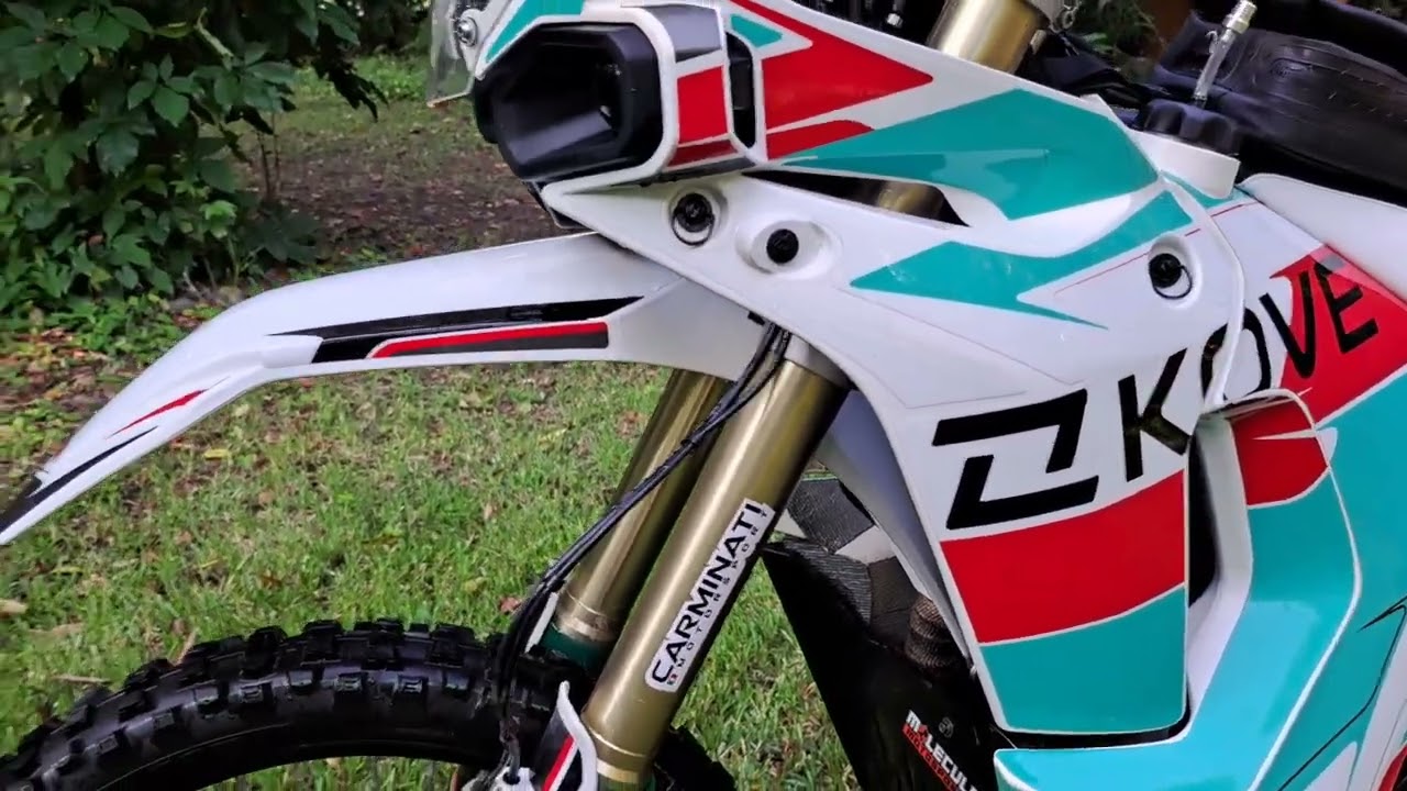 KOVE 450 Rally full setup - best adventure bike?